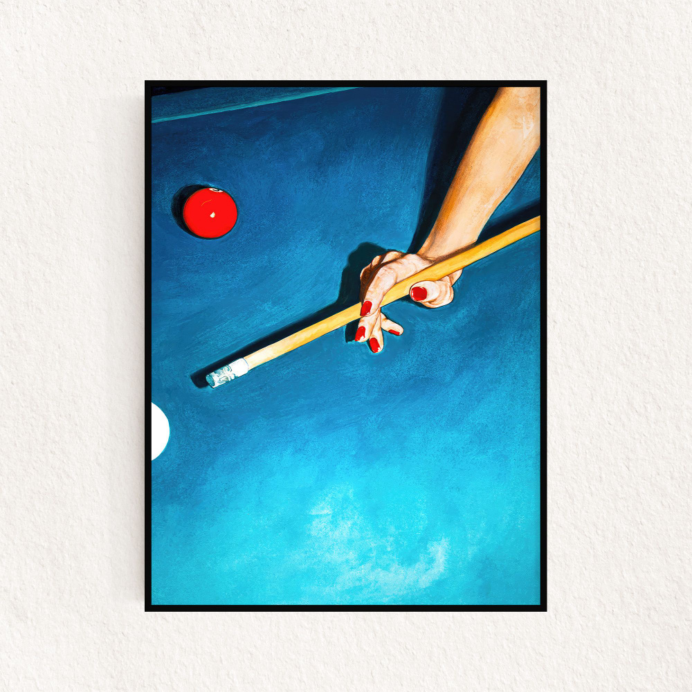 Постер "The Pool Table", 30х40см #1