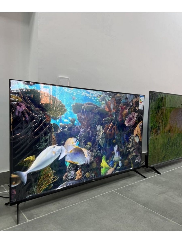 XR GROUP Телевизор 65" 4K HDR, черный #1