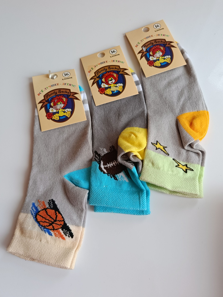 Комплект носков Family Socks, 3 пары #1