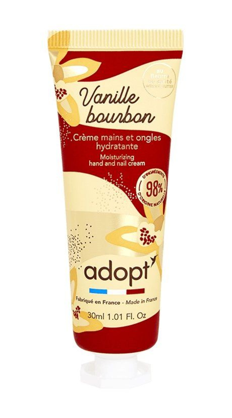 Увлажняющий парфюмированный крем для рук и ногтей Adopt' Vanille Bourbon Moisturizing Hand and Nail Cream, #1