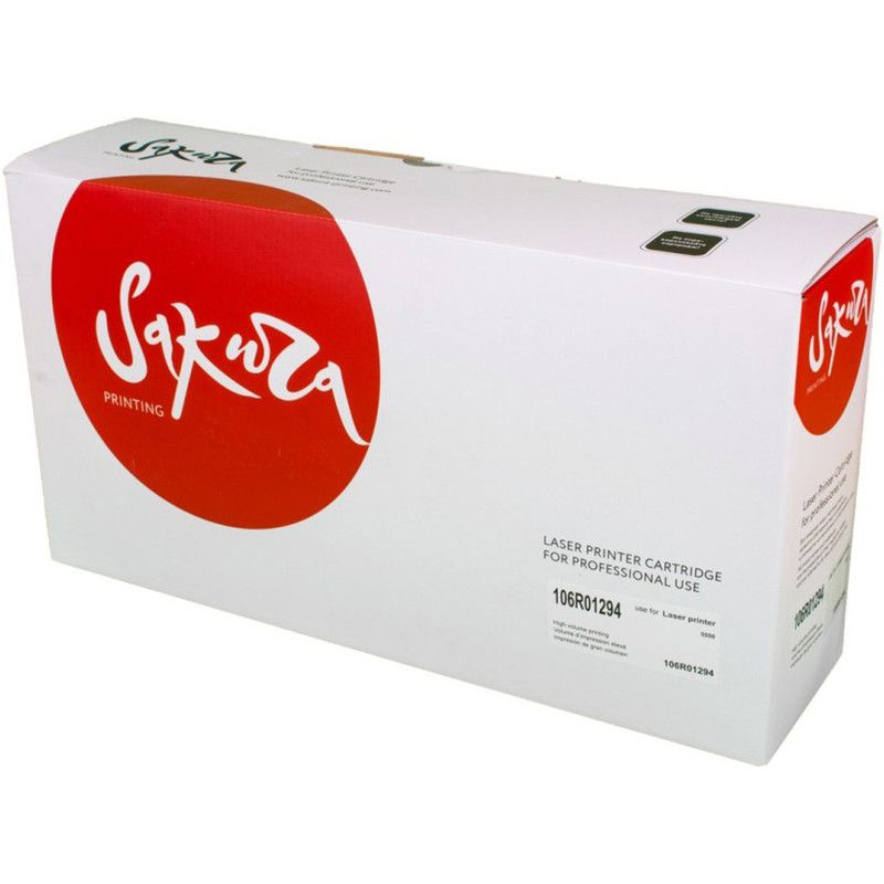 Картридж Sakura 106R01294 для XEROX Phaser5550, черный, 35000 к. #1