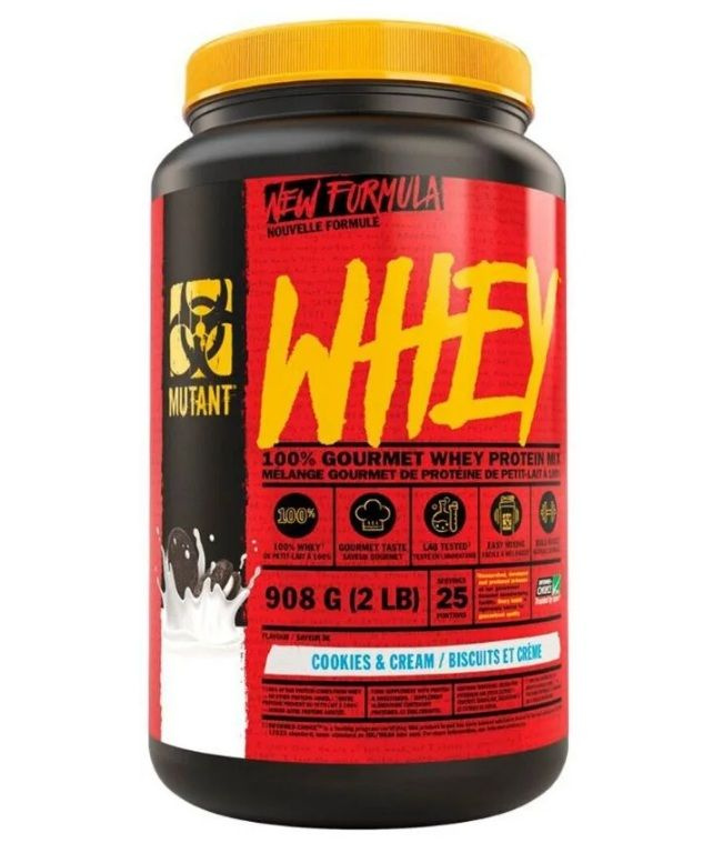 Mutant Whey (908 гр) Печенье со Сливками #1