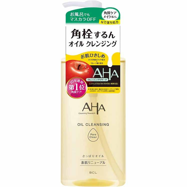 Гидрофильное масло AHA для снятия макияжа с фруктовыми кислотами без спирта, без красителей 200 мл. Япония. #1