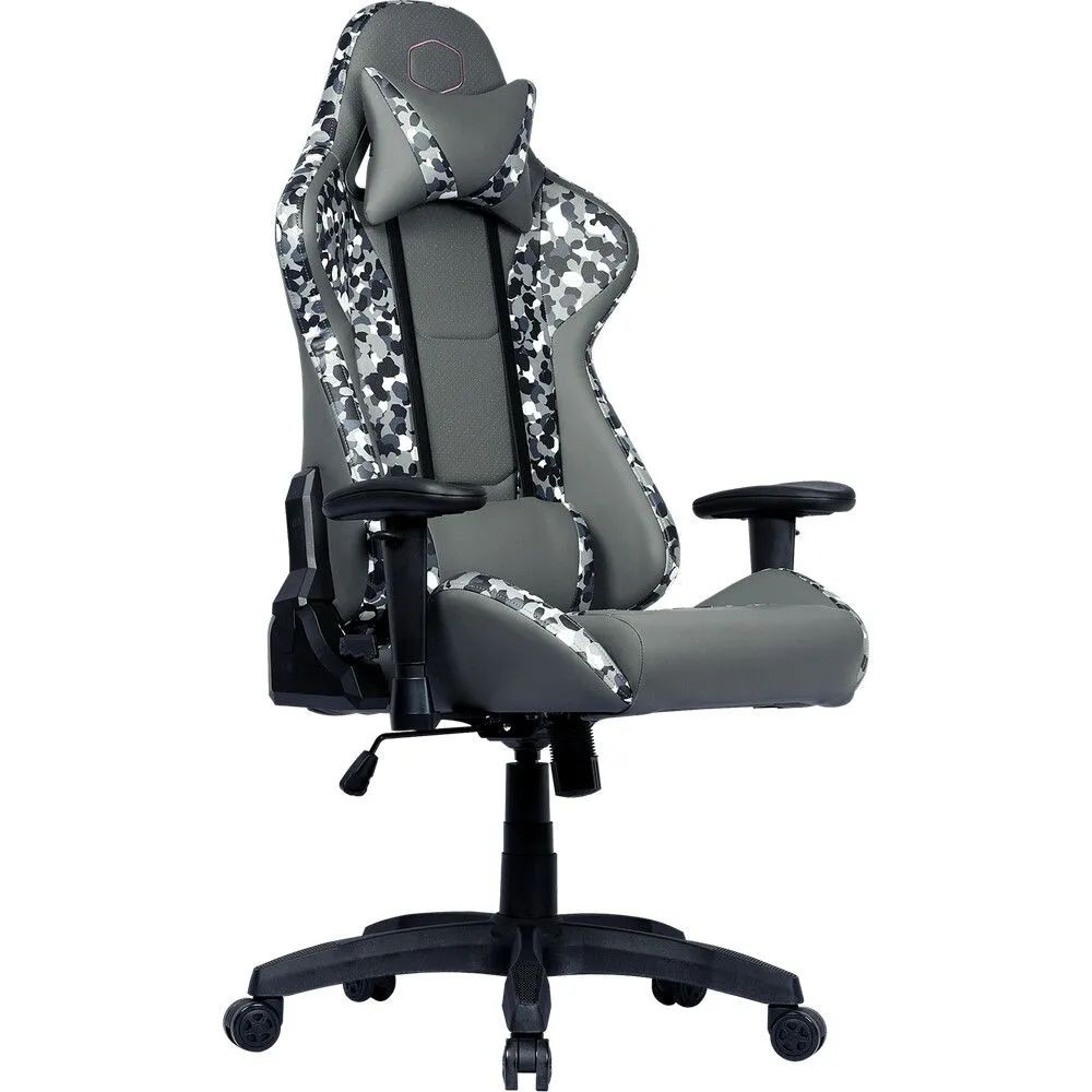 Cooler Master Игровое компьютерное кресло, черно-серый #1