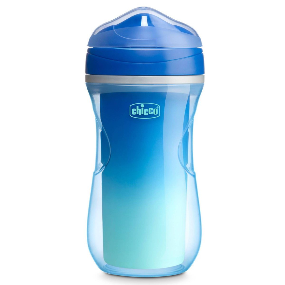 Поильник Chicco Active Cup, 266 мл, 14м+, синий #1