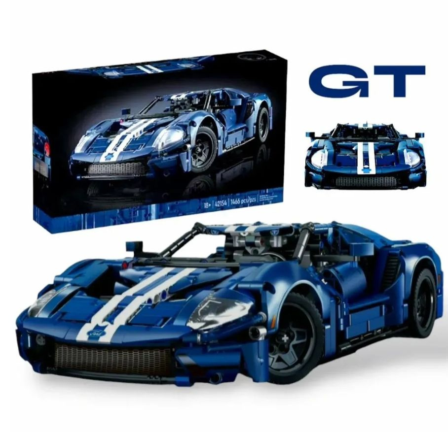 Конструктор техник Форд Ford GT 2022 #1