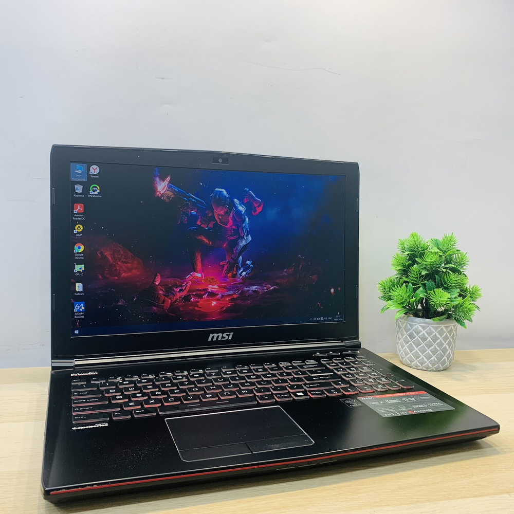 MSI GE62 2QD-647XCNK1509001924 Игровой ноутбук 15.6", Intel Core i7-5700HQ, RAM 8 ГБ, SSD 128 ГБ, NVIDIA #1