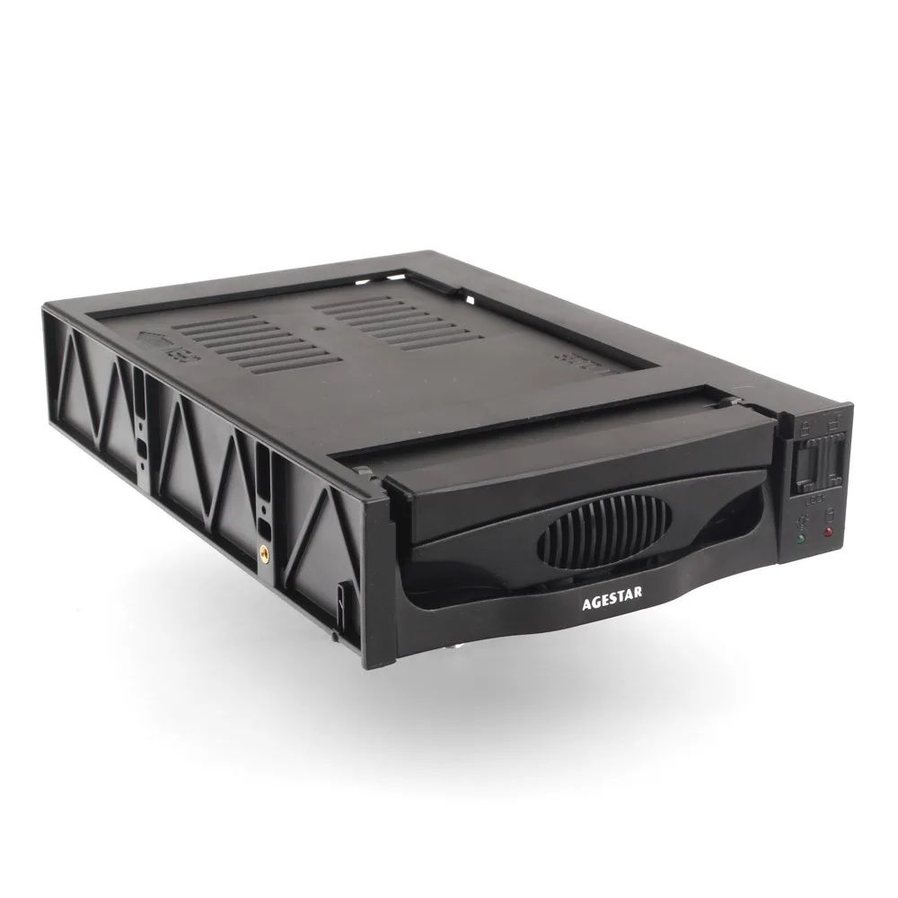 AgeStar Контейнер для HDD SR3P - SW - 1F Mobile rack салазки для HDD черный  #1