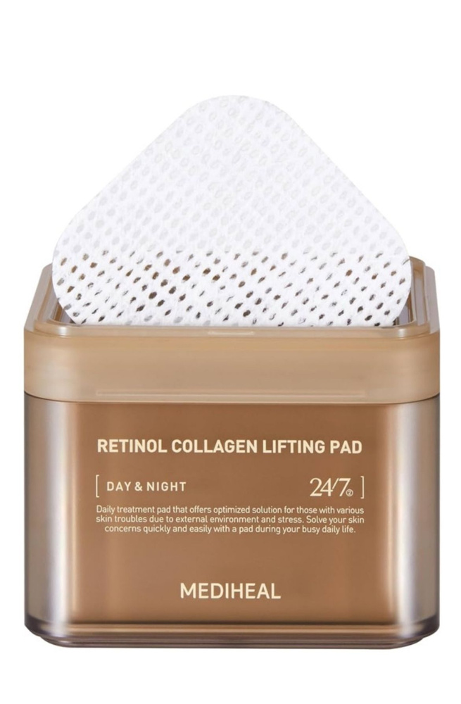 Лифтинг-пэды с ретинолом и коллагеном Mediheal Retinol Collagen Lifting Pad 100 шт  #1