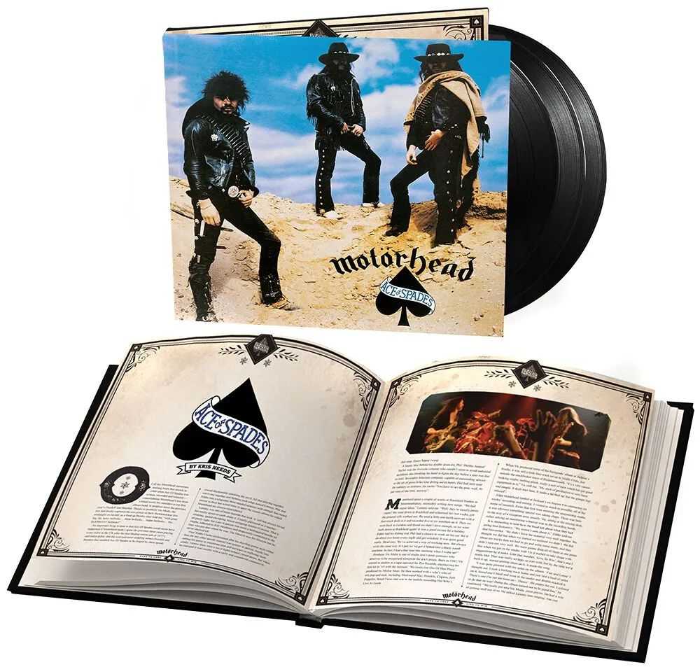 MOTORHEAD - Ace Of Spades 3-LP Deluxe Book 40th Anniversary Пластинка Виниловая #1