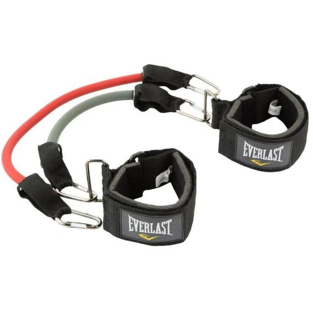 Эспандер для ног Everlast Ankle Resistance арт.6350RG, эспандер боксерский / резина, неопрен  #1