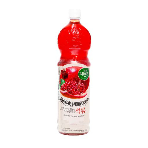 Натуральный сок со вкусом Граната Сонрю Джаён 196 Days Pomegranate Nature is 1,5l Woongjin  #1