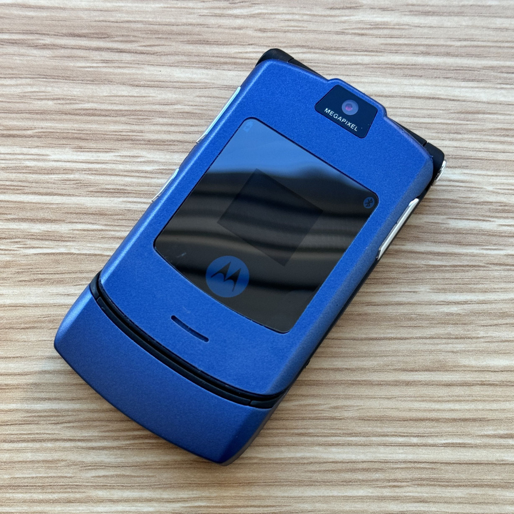 Motorola Мобильный телефон RAZR V3i, синий #1