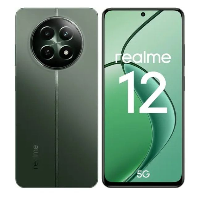 realme Смартфон 12 5G 8/256 ГБ, зеленый #1