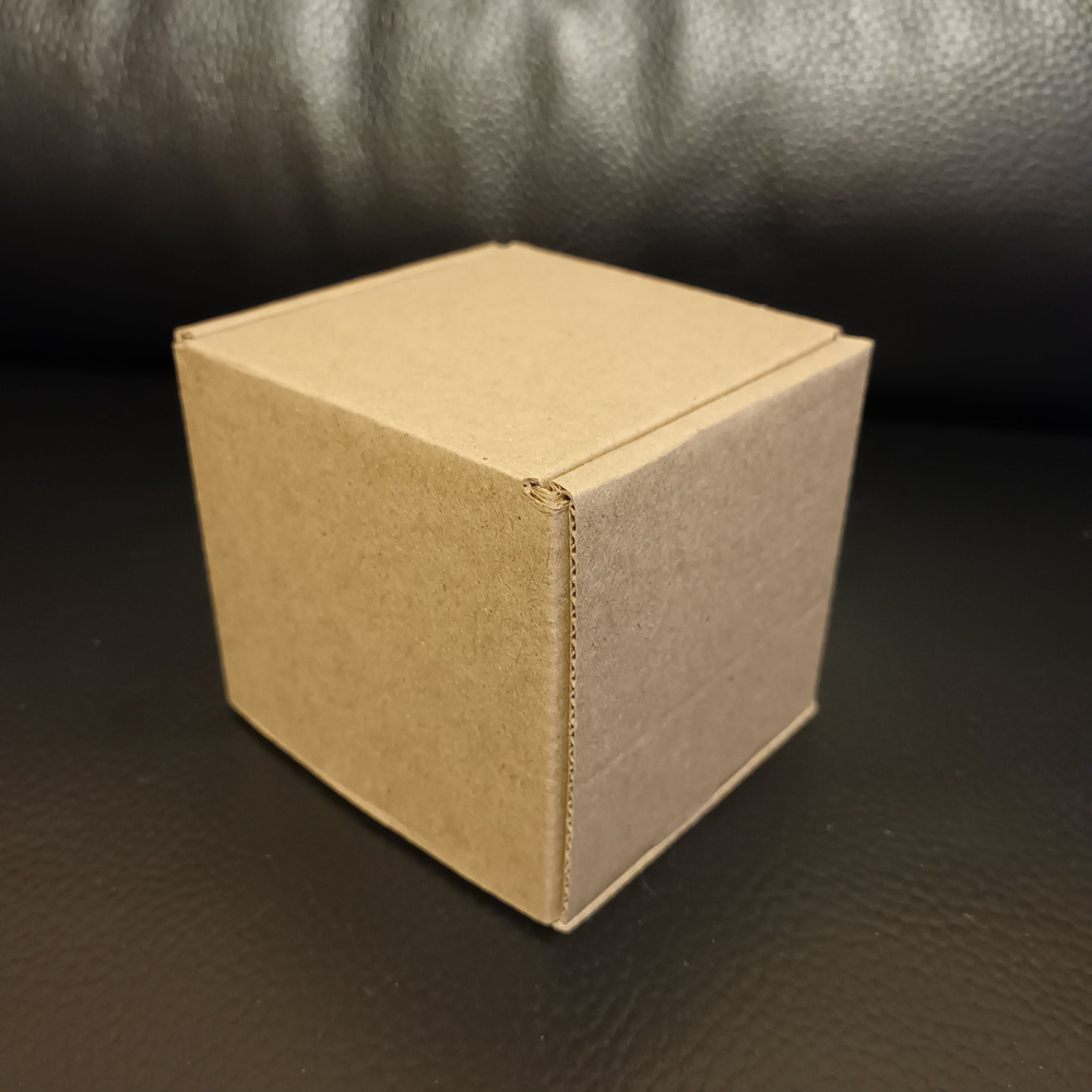 Самосборная коробка из микрогофрокартона 80 80 80мм. #1