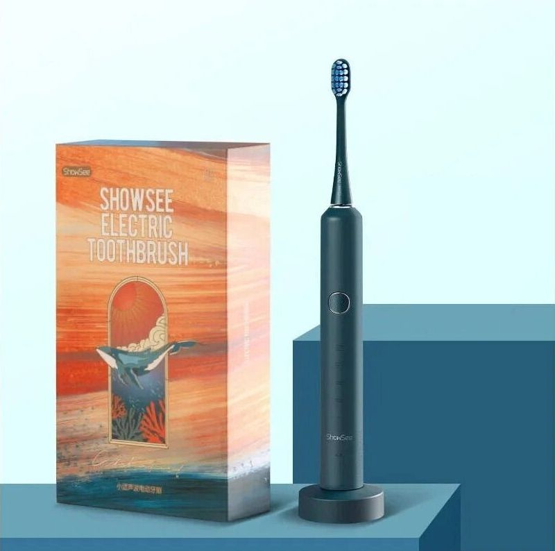 Электрическая зубная щетка ShowSee Electric Toothbrush Travel Set Blue (D2T-B)  #1