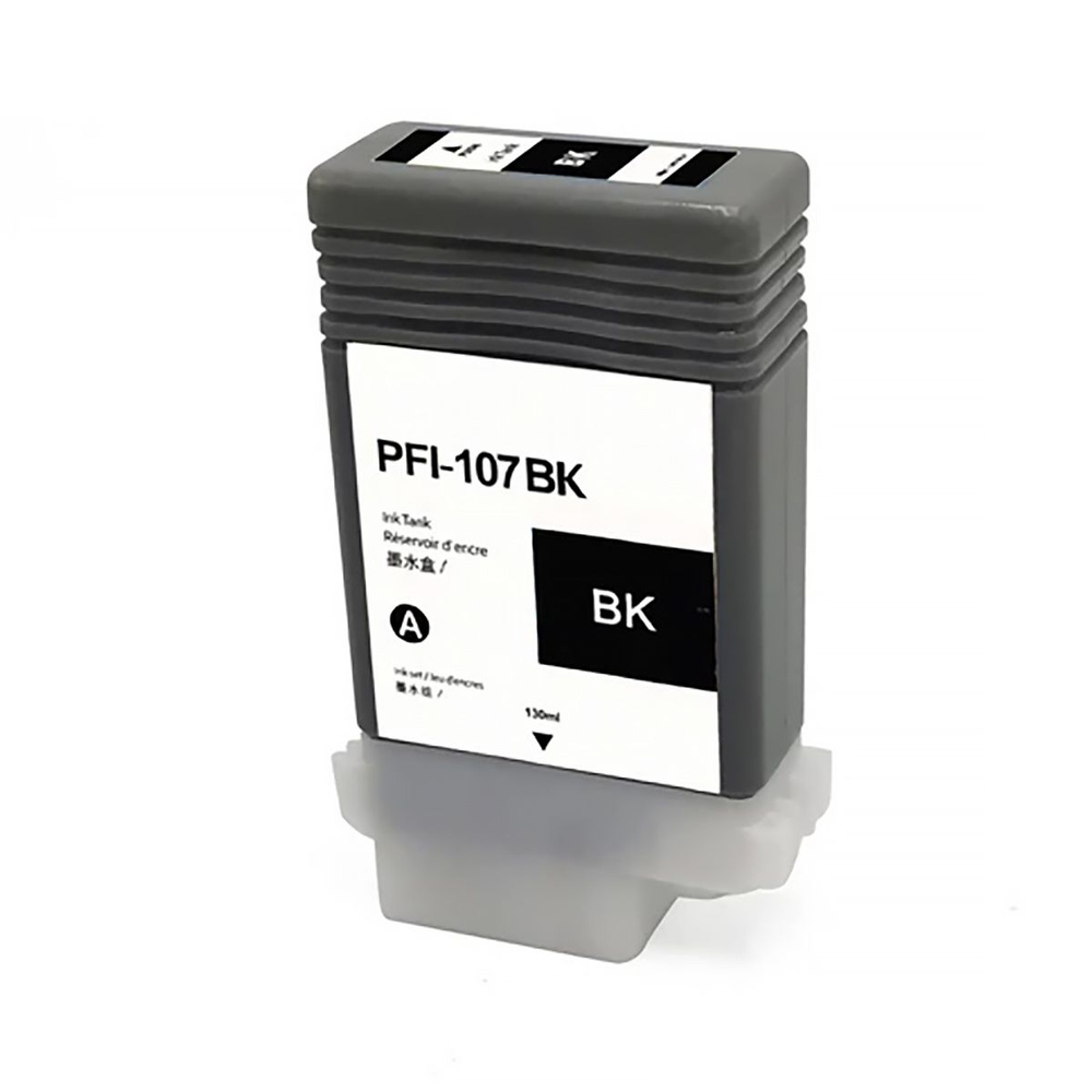 Струйный картридж NV Print PFI-107BK (NV-6705B001) Black для Canon imagePROGRAF iPF670/680/770 (130 мл) #1