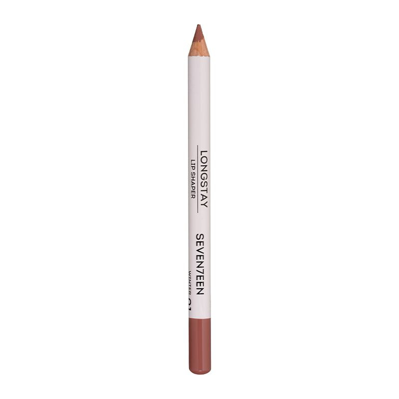 Seventeen Карандаш для губ устойчивый Longstay Lip Shaper Pencil, 01 зимняя роза, 1.14 г  #1