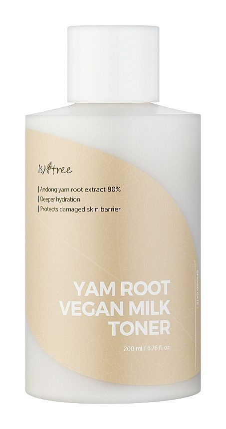 ISNTREE Смягчающий тонер с экстрактом ямса Yam Root Vegan Milk Toner, 200 мл  #1