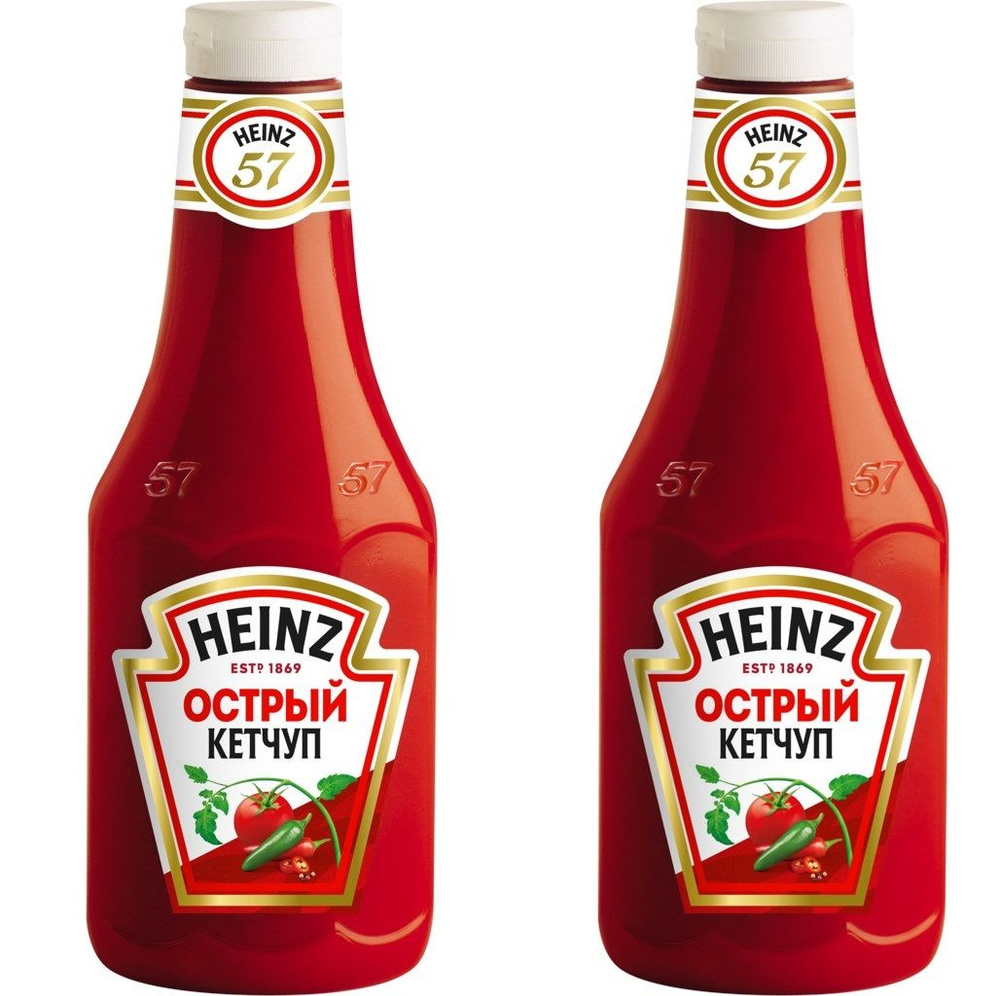 Heinz Кетчуп Острый, 800 гр, 2 шт #1