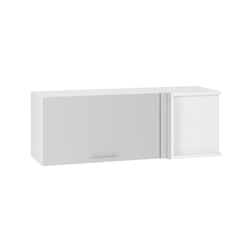 Кухонный модуль навесной шкаф Сурская мебель Валерия 100x35x35,8 см угловой горизонтальный с 1 створкой, #1
