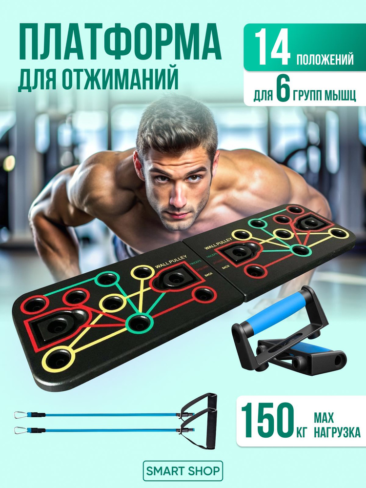 SPORT FIT Кор-доска ПлатформаДляОтжиманий #1