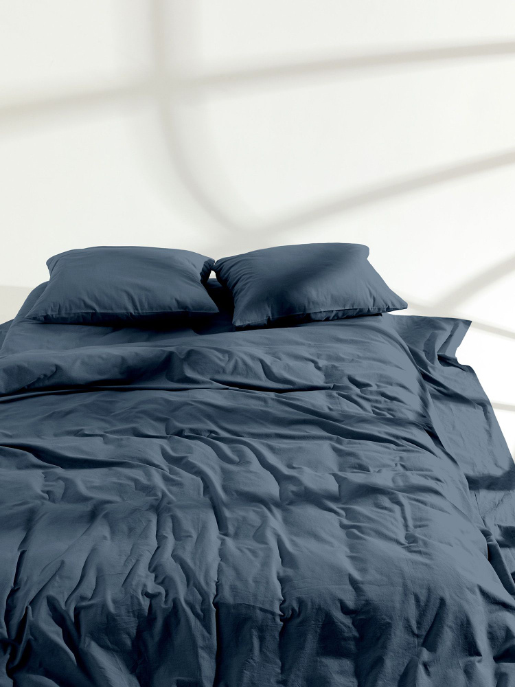 Комплект постельного белья Унисон Unicolor 2х спальный, Перкаль, Хлопок, наволочки 50x70, с евро простыней #1
