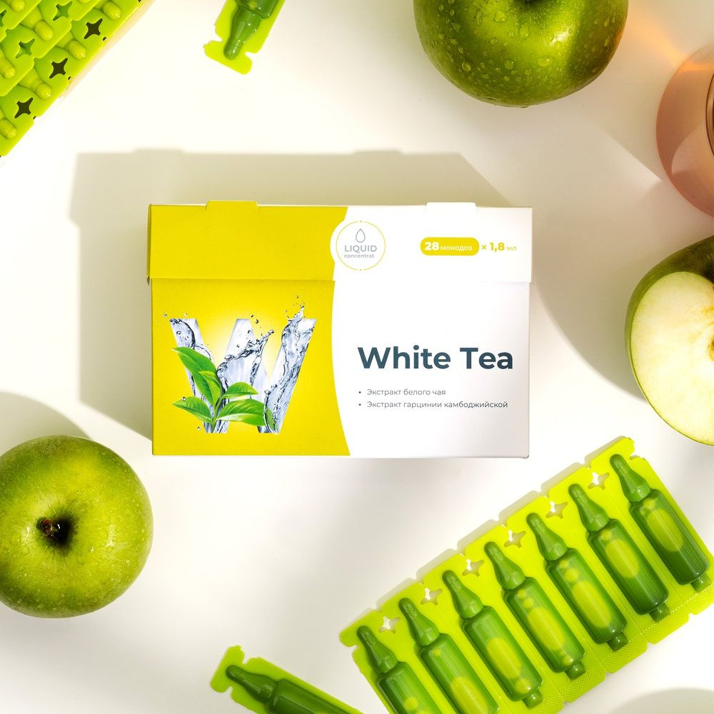 White Tea Белый чай - активизации метаболизма, 28 монодоз ( 3D Slim FIT program), NL / НЛ  #1