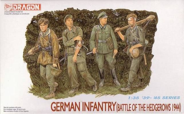 6025 Фигуры German INFANTRY (BATTLE OF THE HEDGEROWS 1944) 1/35 #1