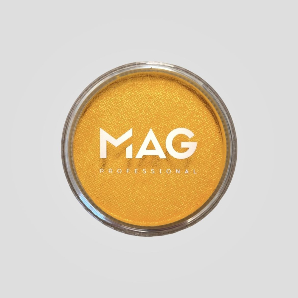 MAG Аквагрим детский для лица и тела перламутровый блестящий золотой 30 гр  #1