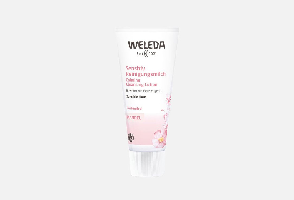 Молочко для лица деликатное очищающее Weleda Almond Soothing Cleansing Lotion, 75 мл  #1