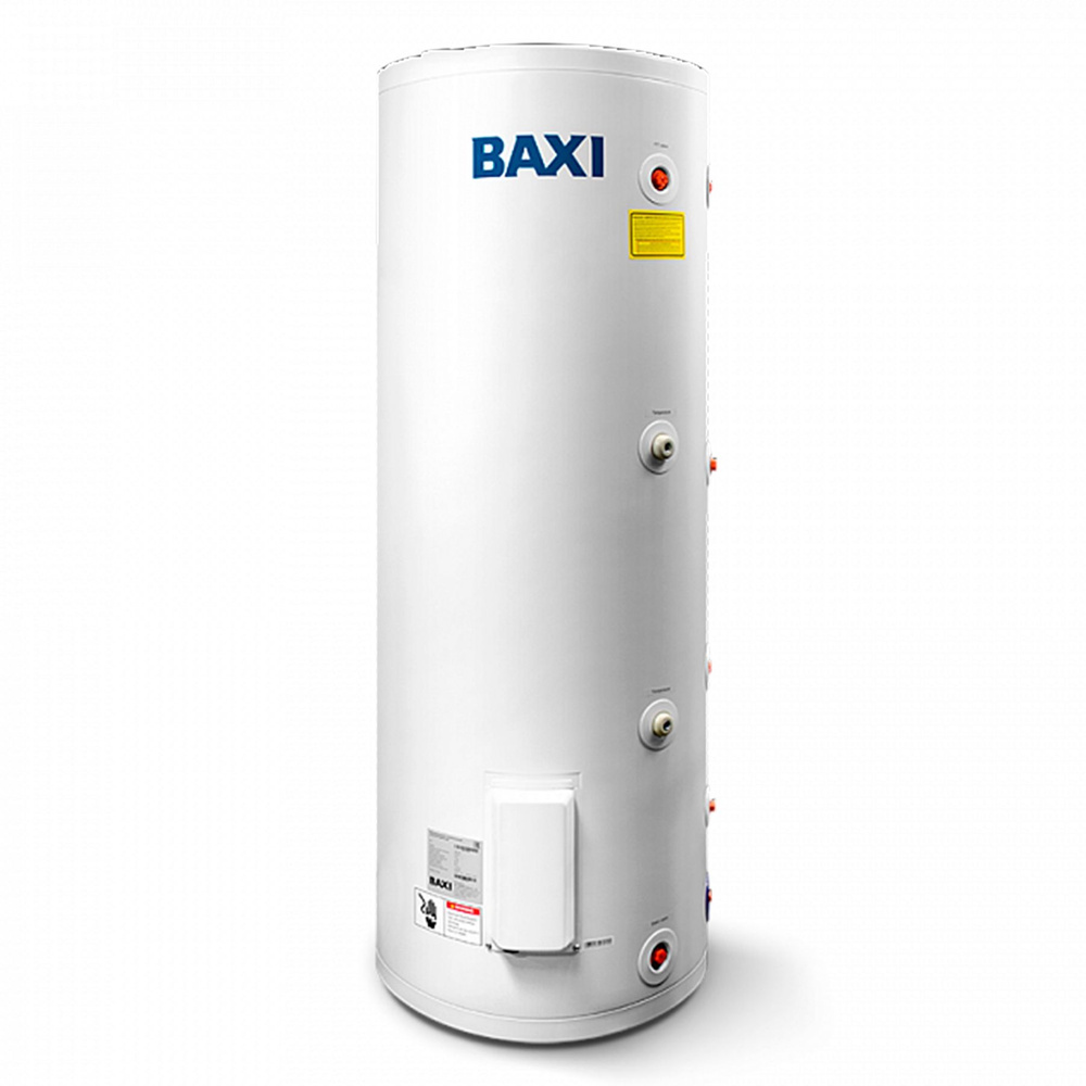 Бойлер косвенного нагрева BAXI UBC 200 напольный, одиночный змеевик, с боковым подключением  #1