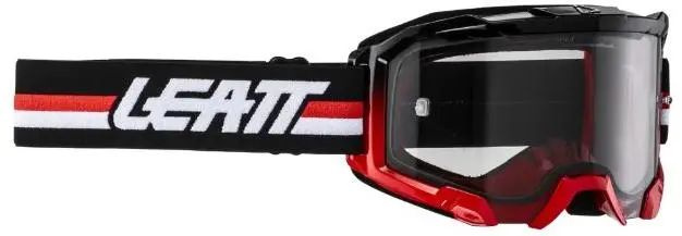 Кроссовые очки LEATT Velocity 4.5 Red Light Grey 58%, 2024 #1