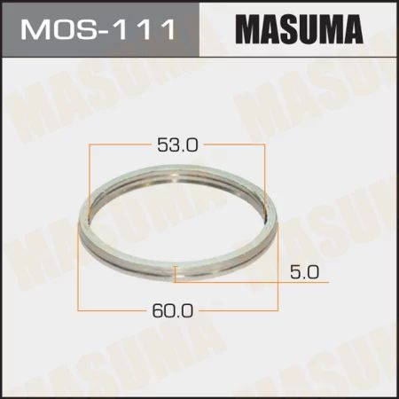 Masuma Прокладка глушителя, арт. MOS-111, 1 шт. #1