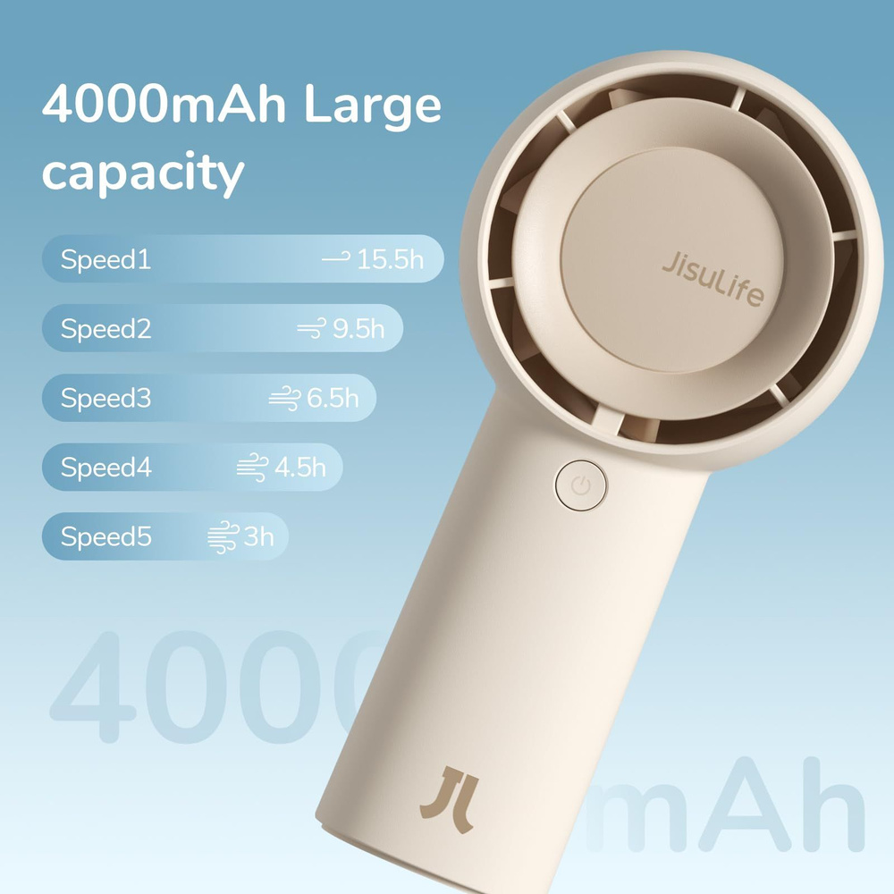 JISULIFE Напольный вентилятор BXD-FA43, кремовый #1