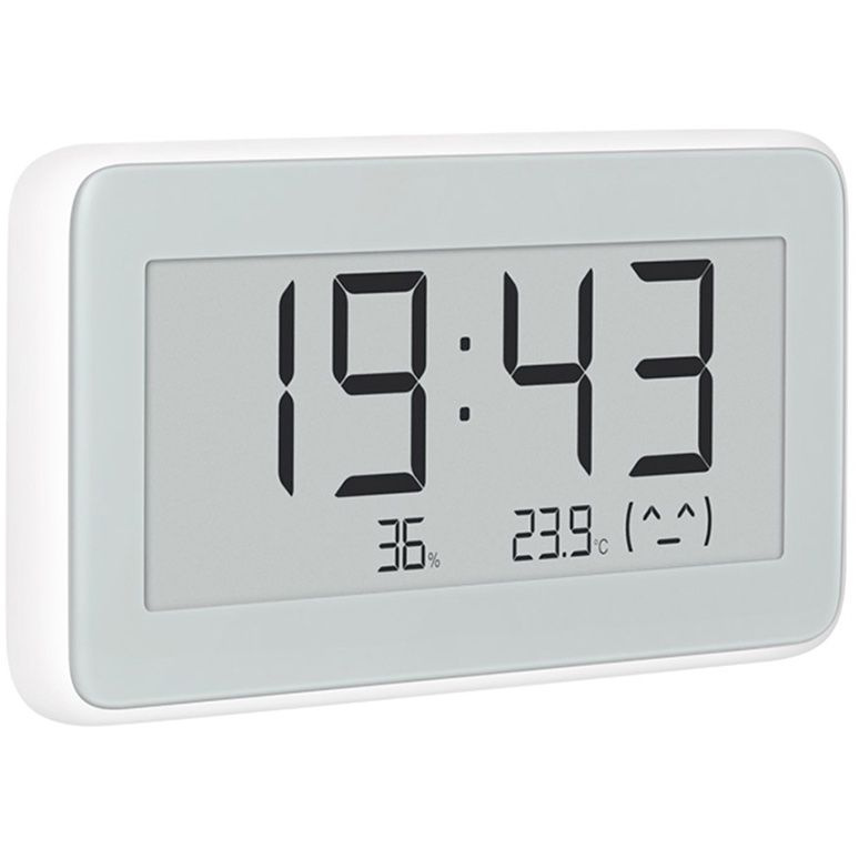 Часы-датчик температуры и влажности Xiaomi Mijia Temperature And Humidity Electronic Watch, белые  #1