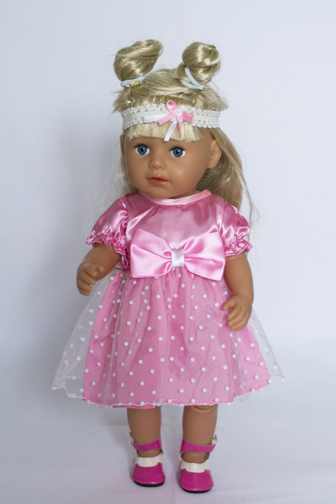 Одежда для кукол Baby Born 43см (беби бон). Платье . #1