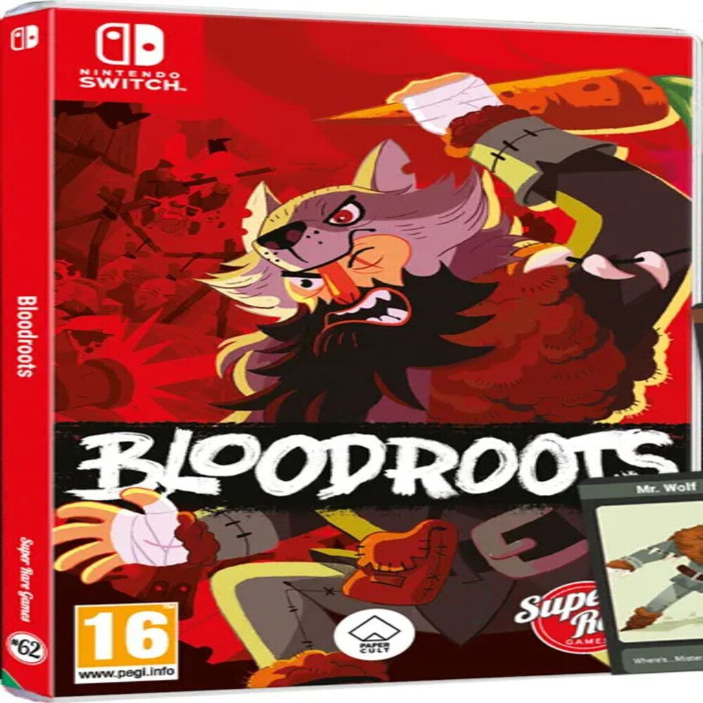 Игра Bloodroots Super Rare Games #62 (Nintendo Switch, Английская версия) #1