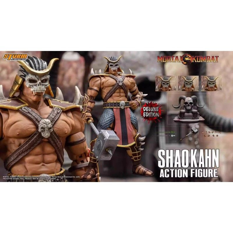 фигурки-Mortal Kombat;Storm Collectibles:Shaokahn (Шао Кан) (16CM)-Мортал Комбат  #1