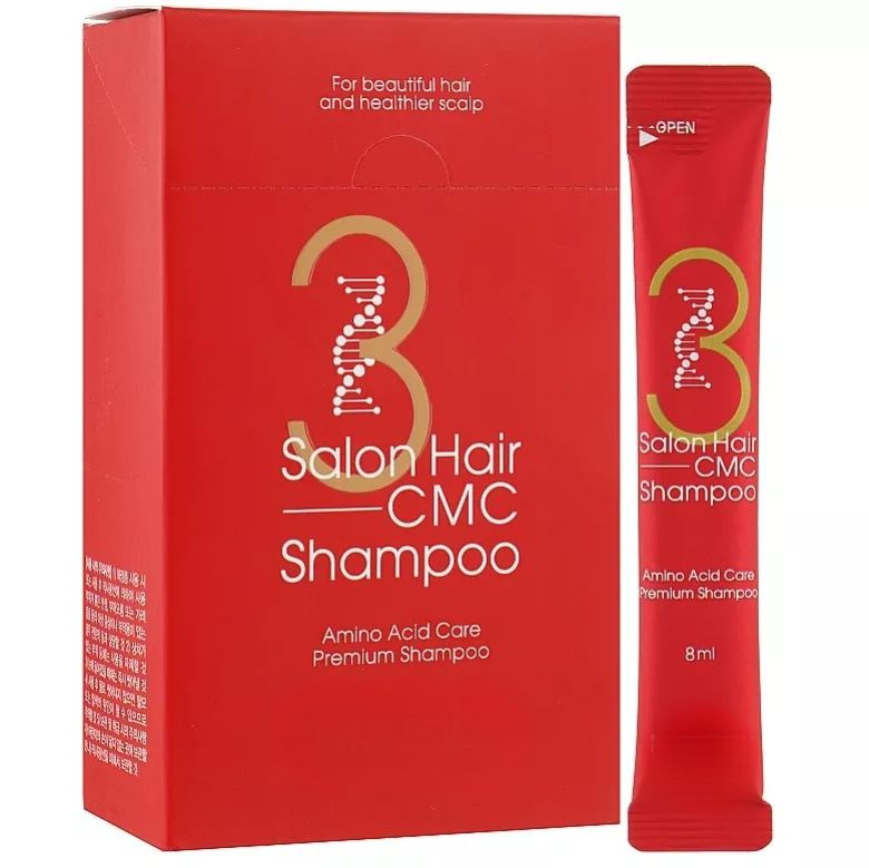 Восстанавливающий профессиональный шампунь с керамидами 3 Salon Hair CMC Shampoo 10 шт х 8 мл  #1