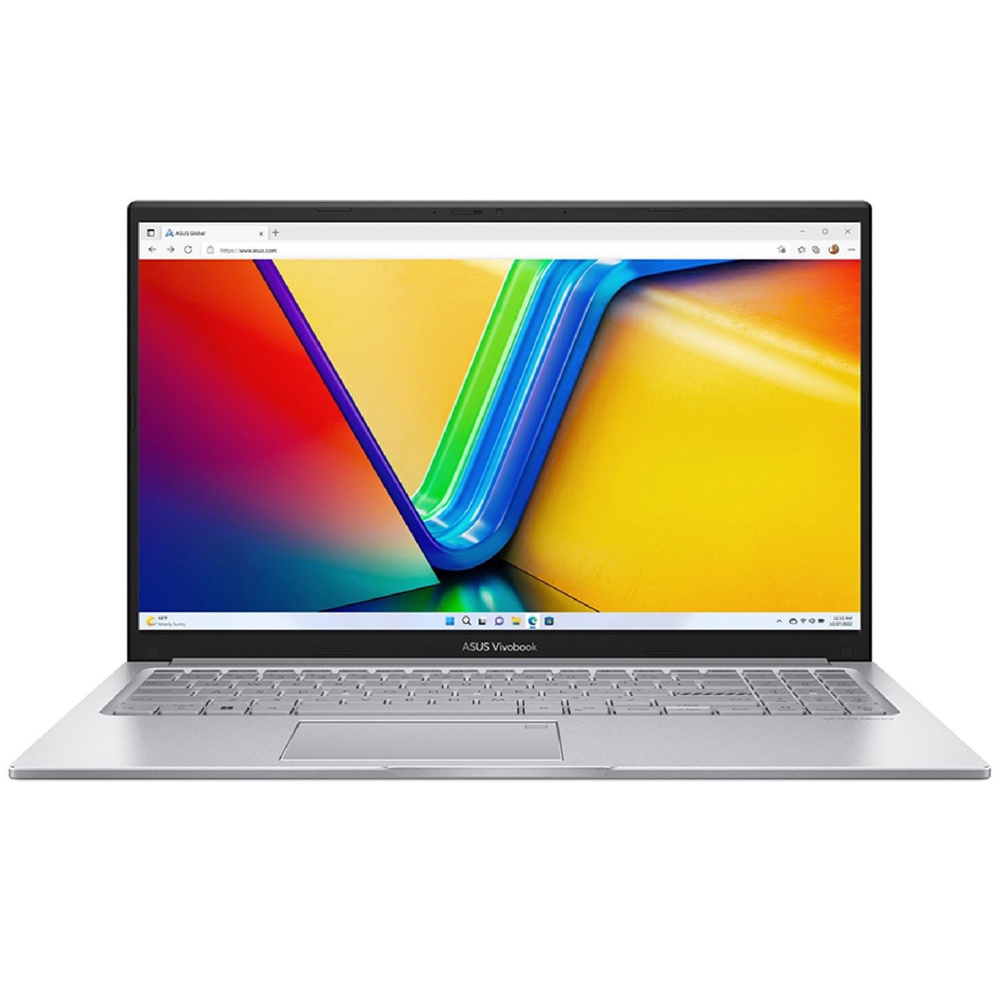 ASUS X1504VA-BQ287, silver (90NB10J2-M00BU0) Ноутбук 15.6", Intel Core i5-1335U, RAM 16 ГБ, SSD 512 ГБ, #1