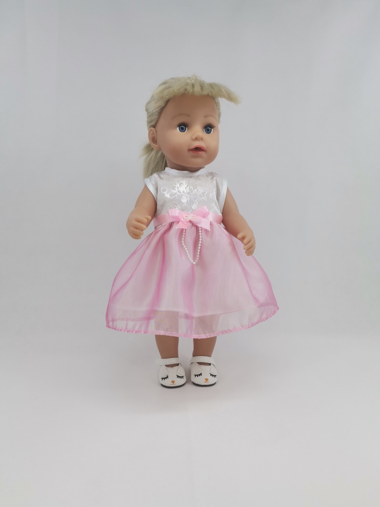 Одежда для кукол Baby Born 43см (беби бон). Платье. #1