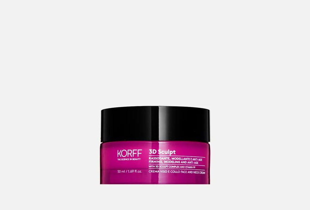 KORFF 3d sculpt firming, modeling and anti-age face and neck cream Моделирующий омолаживающий крем для #1