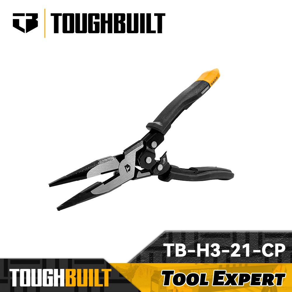 TB-H3-21-CP TOUGHBUILT 9-дюймовые острогубцы с возвратной пружиной  #1