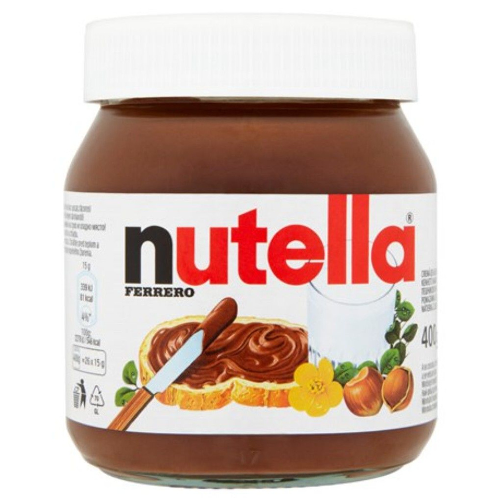 Паста шоколадная Nutella с фундуком, 400г #1