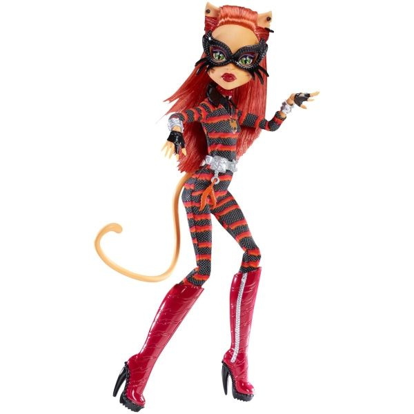 Кукла Monster high Торалей Страйп / Power Ghouls Toralei Stripe as Cat Tastrophe #1