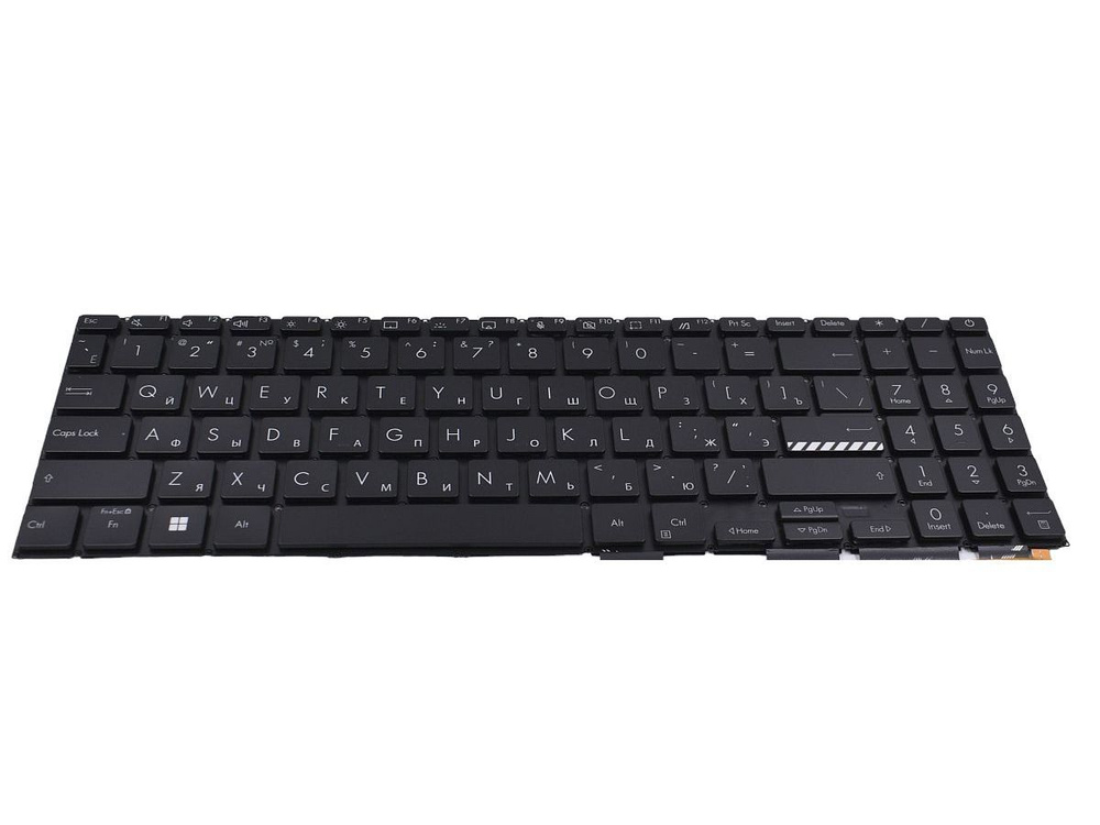 Клавиатура для Asus VivoBook 16 X1605ZA-MB571W ноутбука черная с ...