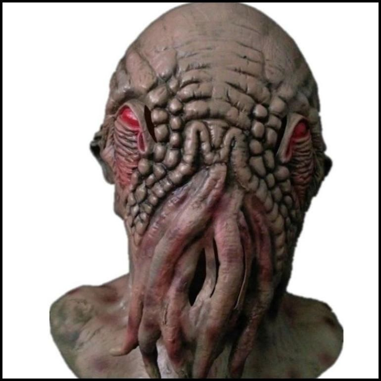 Хэллоуин маска Doctor Who"Ood",30*23CM Funny toy #1