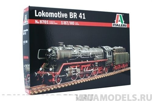 Сборная модель Italeri 8701ИТ Locomotive BR41 #1