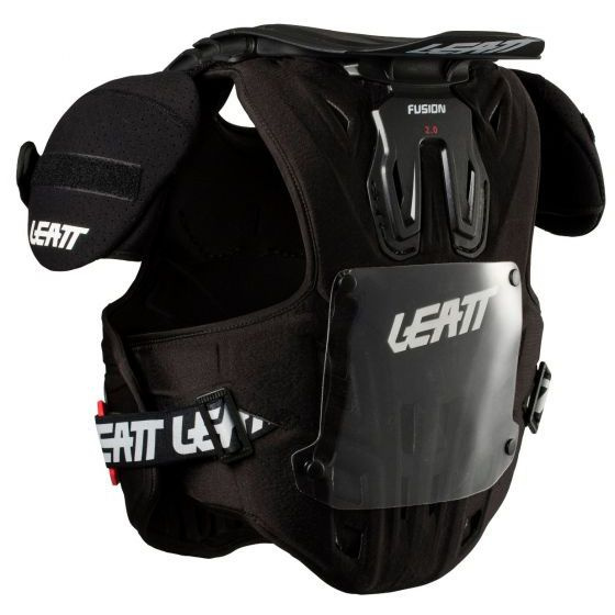 Пластина для номера Leatt Number Plate Fusion Vest 2.0 Junior (Black, OS, 2024 (4018010001))  #1